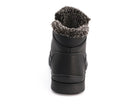 Men's Black Fur Lined Zipper Boot