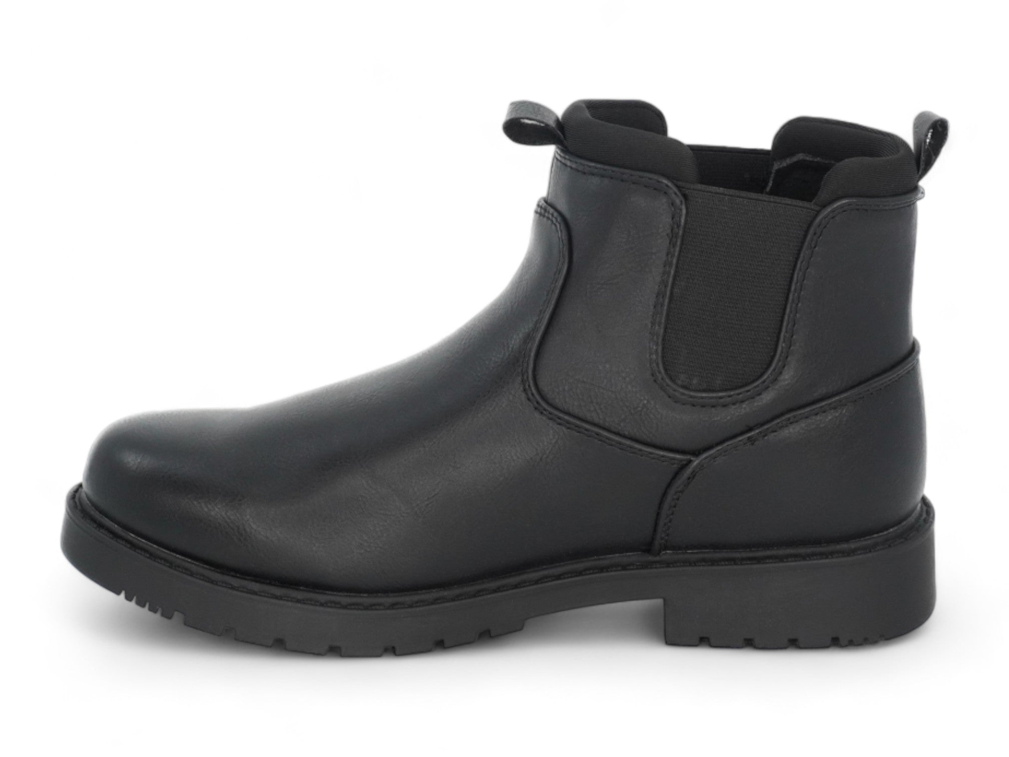 Men's Black Totes Lined Waterproof Boot