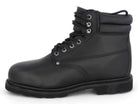 Men's Black Eurbak 6" Steel Toe Boot