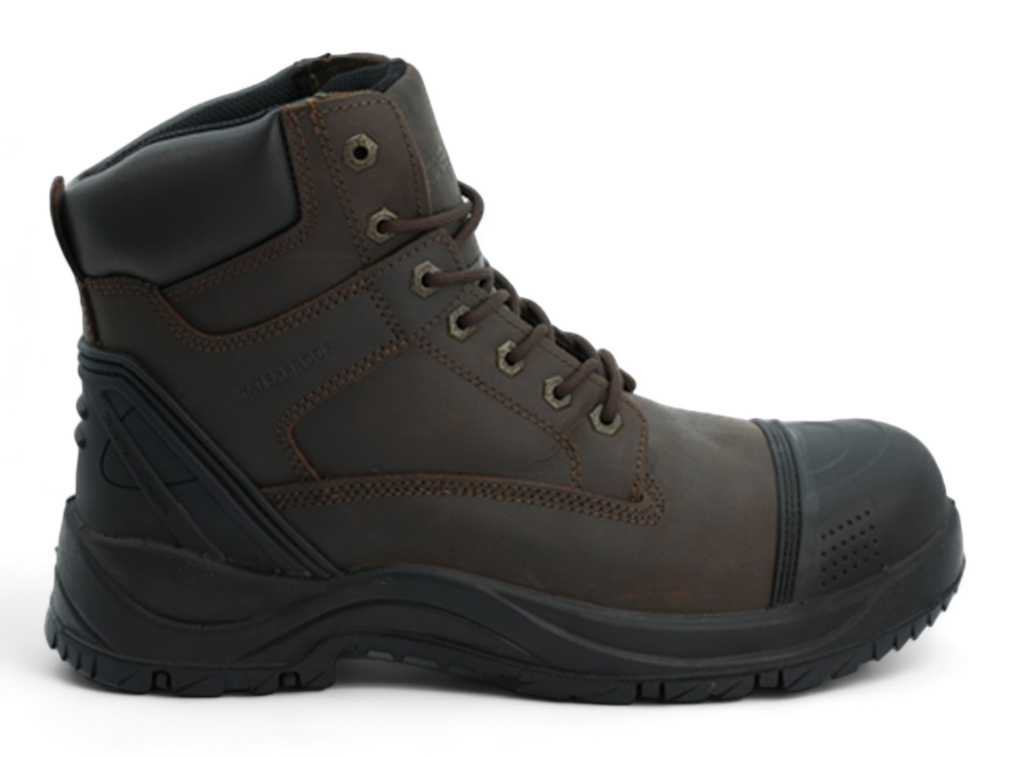 Men's Brown Zanco Composite Safety Toe Boot