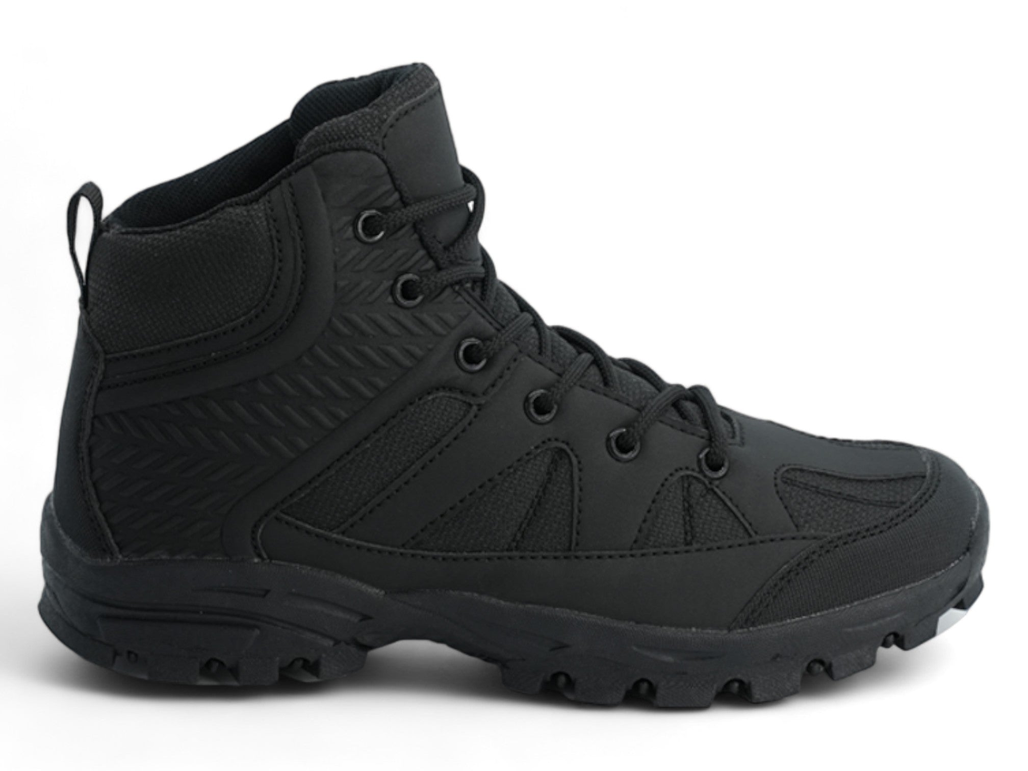 Men's Black Water Resistant Hiker Boot