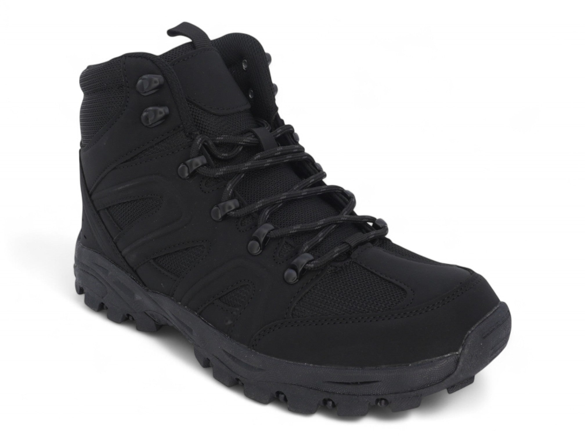 Men's Black Suede Insulated Hiker Boot