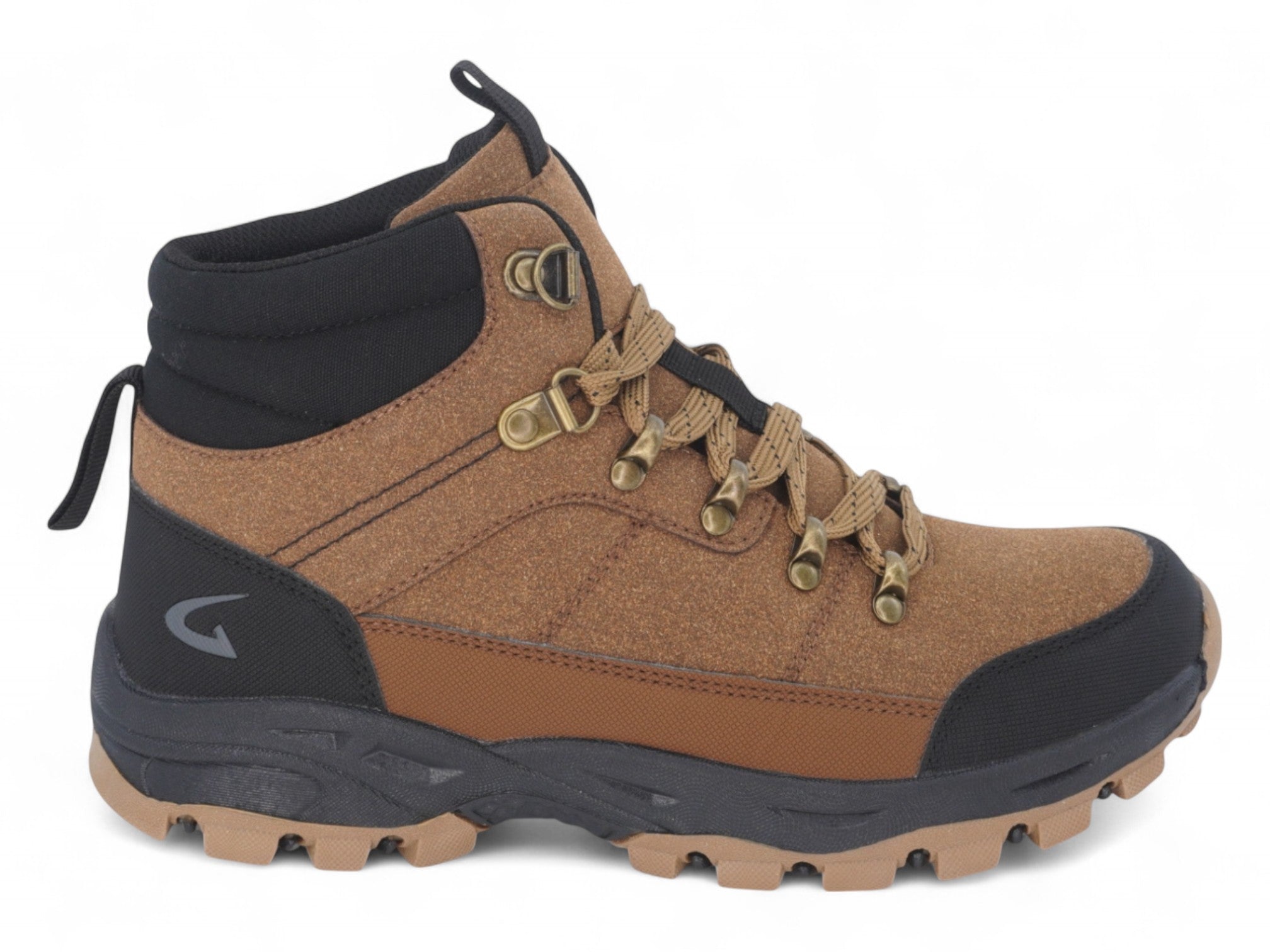 Men's Tan Suede Comfort Hiker Boot