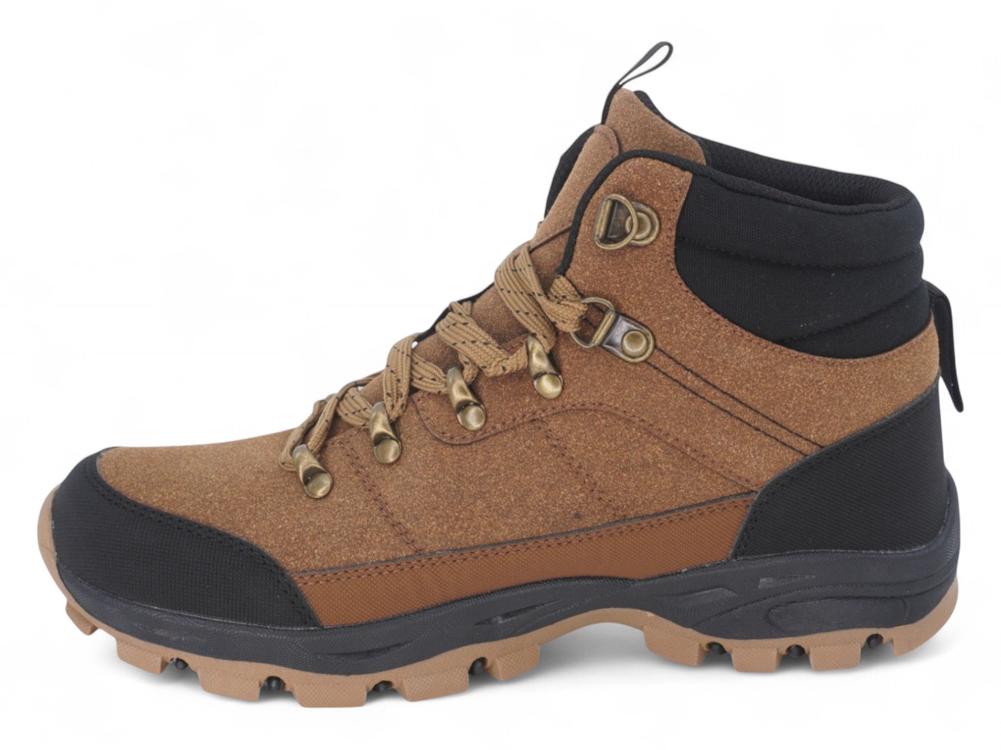 Men's Tan Suede Comfort Hiker Boot