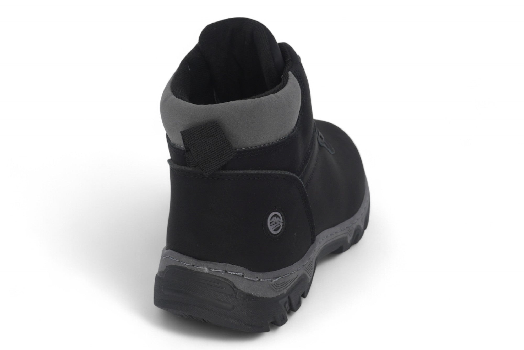 Men's Black Fleece Lined Hiker Work Boot