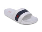 Men's Breeze White Polo Club Slide