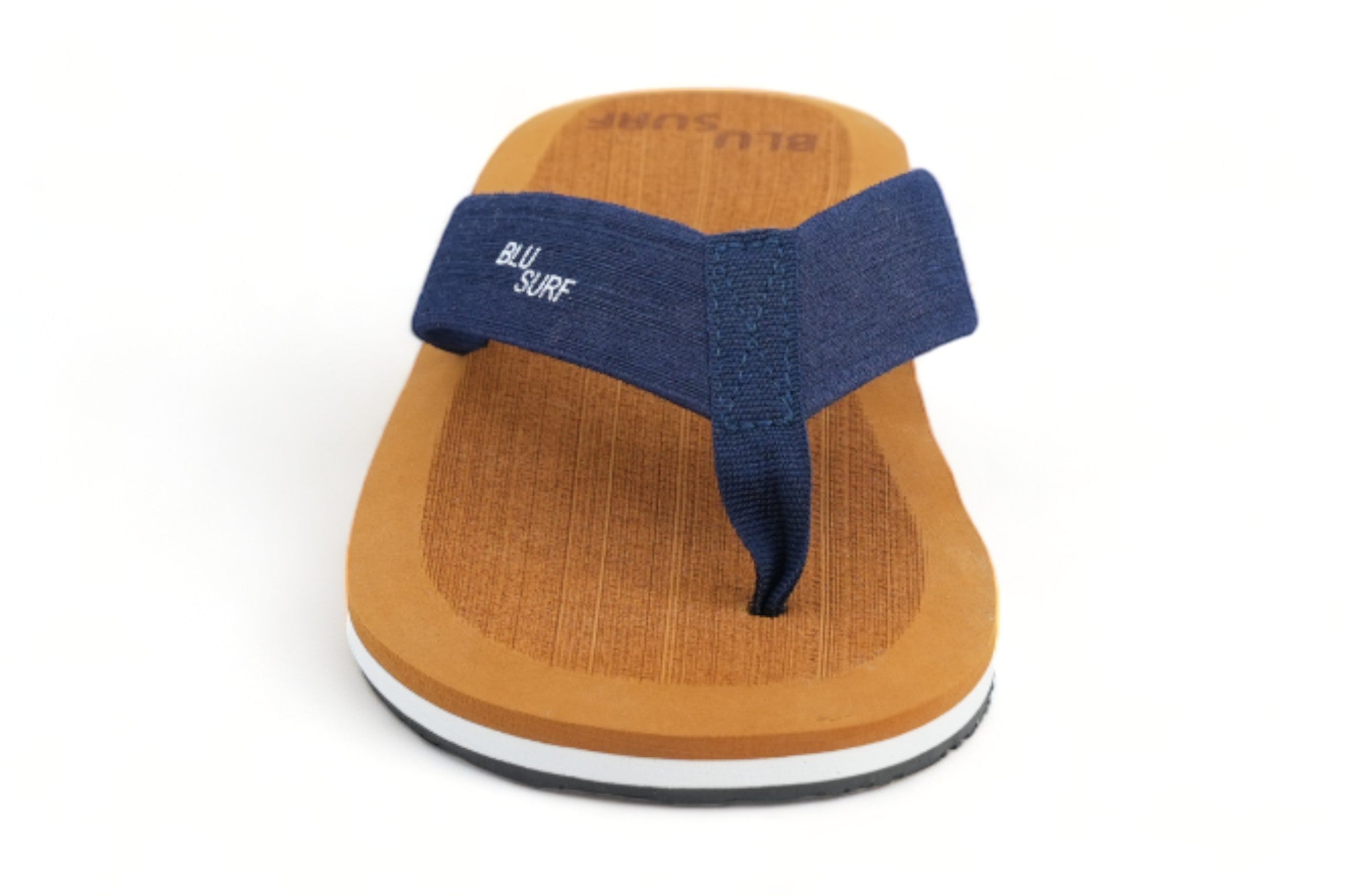 Men's Navy & Tan Flip Flop