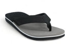 Men's Black and Gray Flip Flop