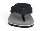 Men's Black and Gray Flip Flop