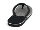 Men's Black and Gray Flip Flop