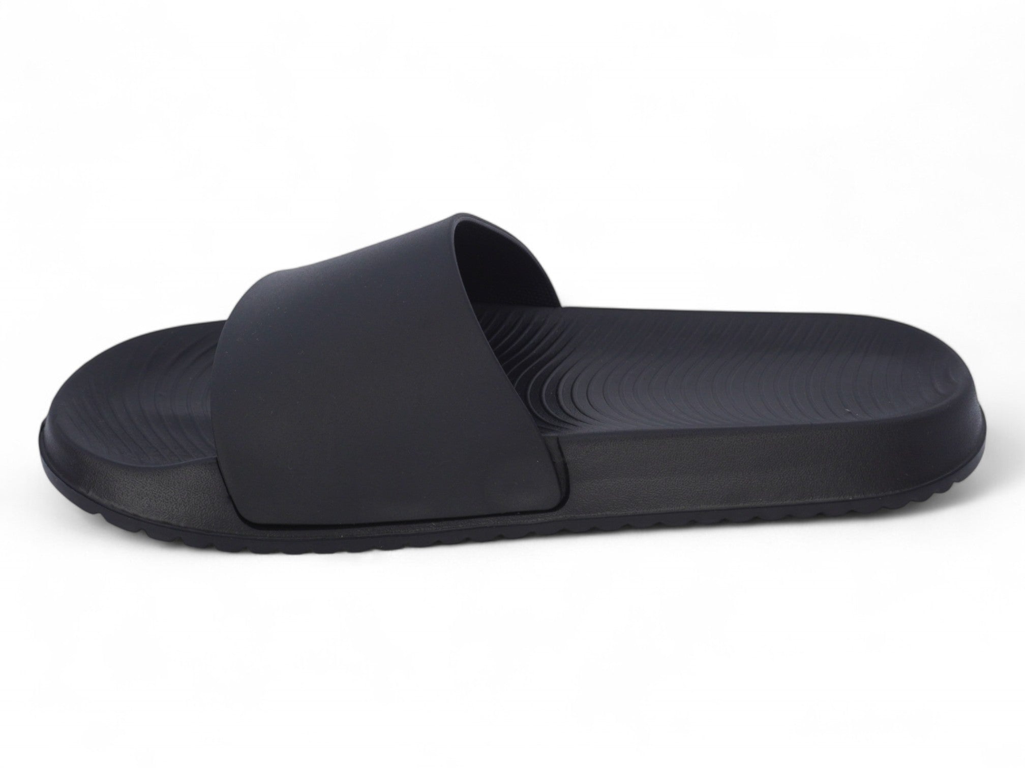 Men's Black Slides