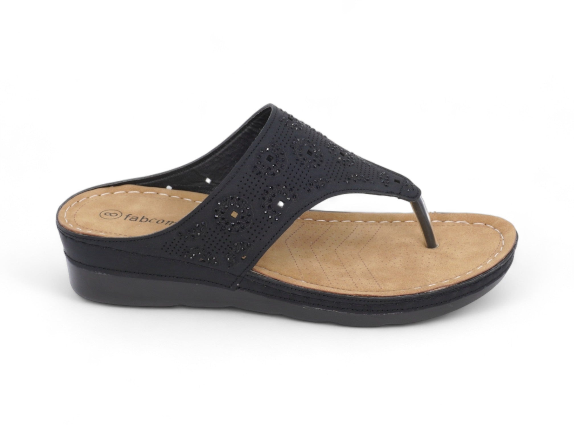 Women's Black Izzy Comfort Sandal