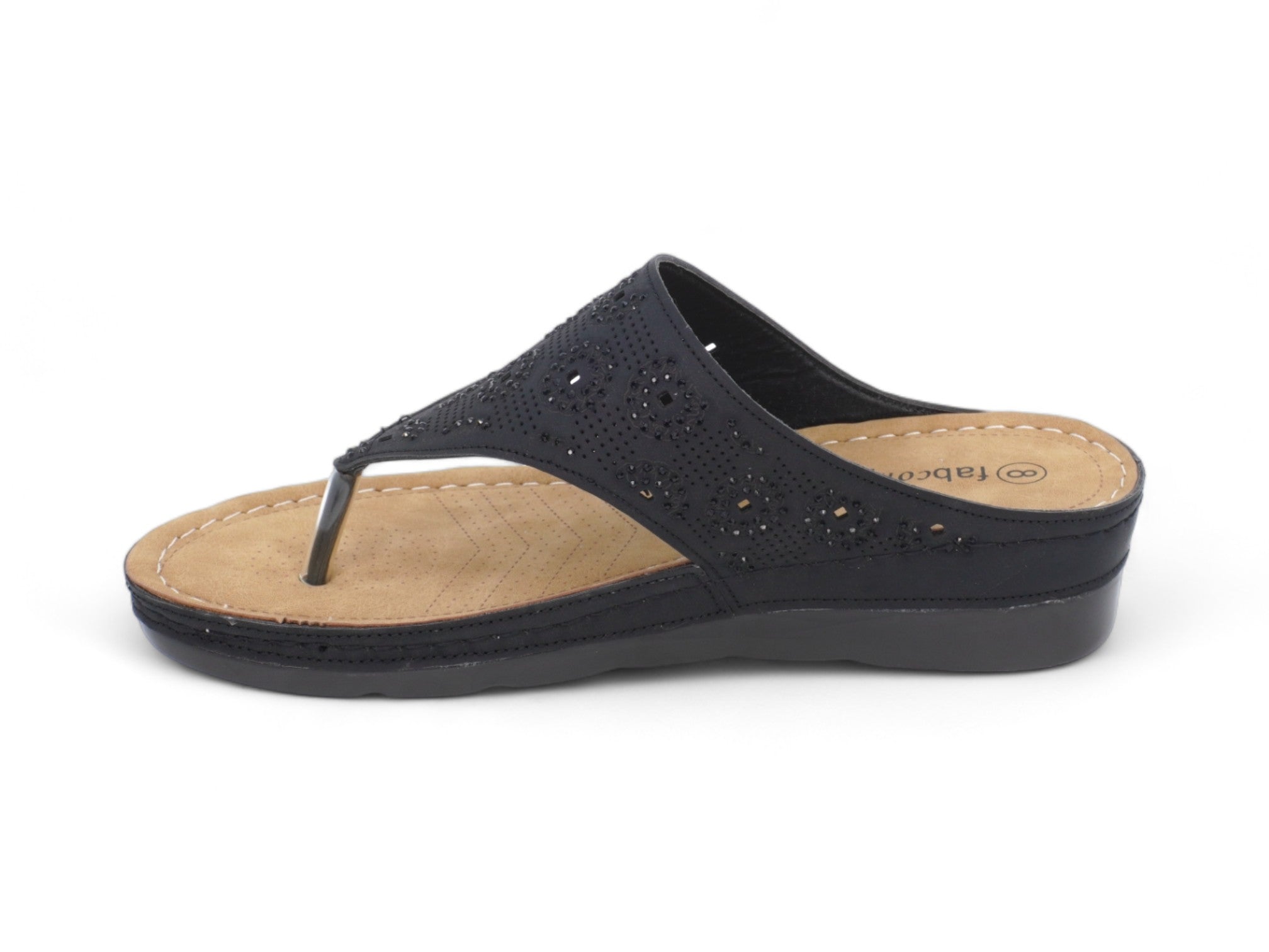 Women's Black Izzy Comfort Sandal