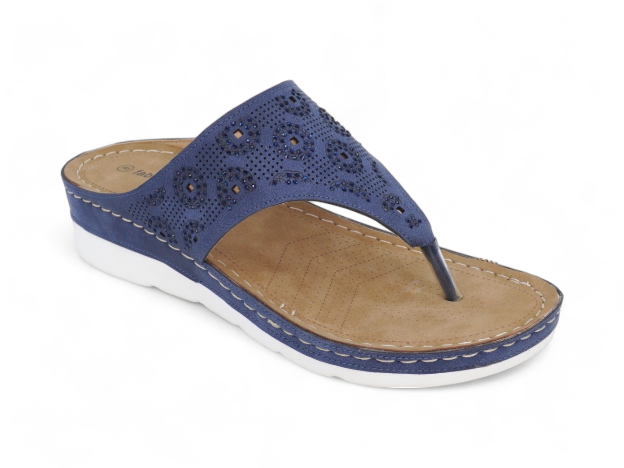 Women's Blue Izzy Comfort Sandal