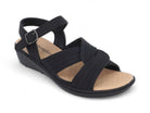 Women's Black Roni Comfort Sandal