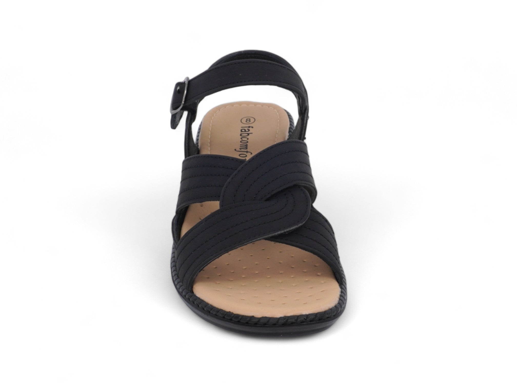 Women's Black Roni Comfort Sandal