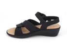 Women's Black Roni Comfort Sandal
