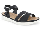 Women's Black Dania Comfort Sandal
