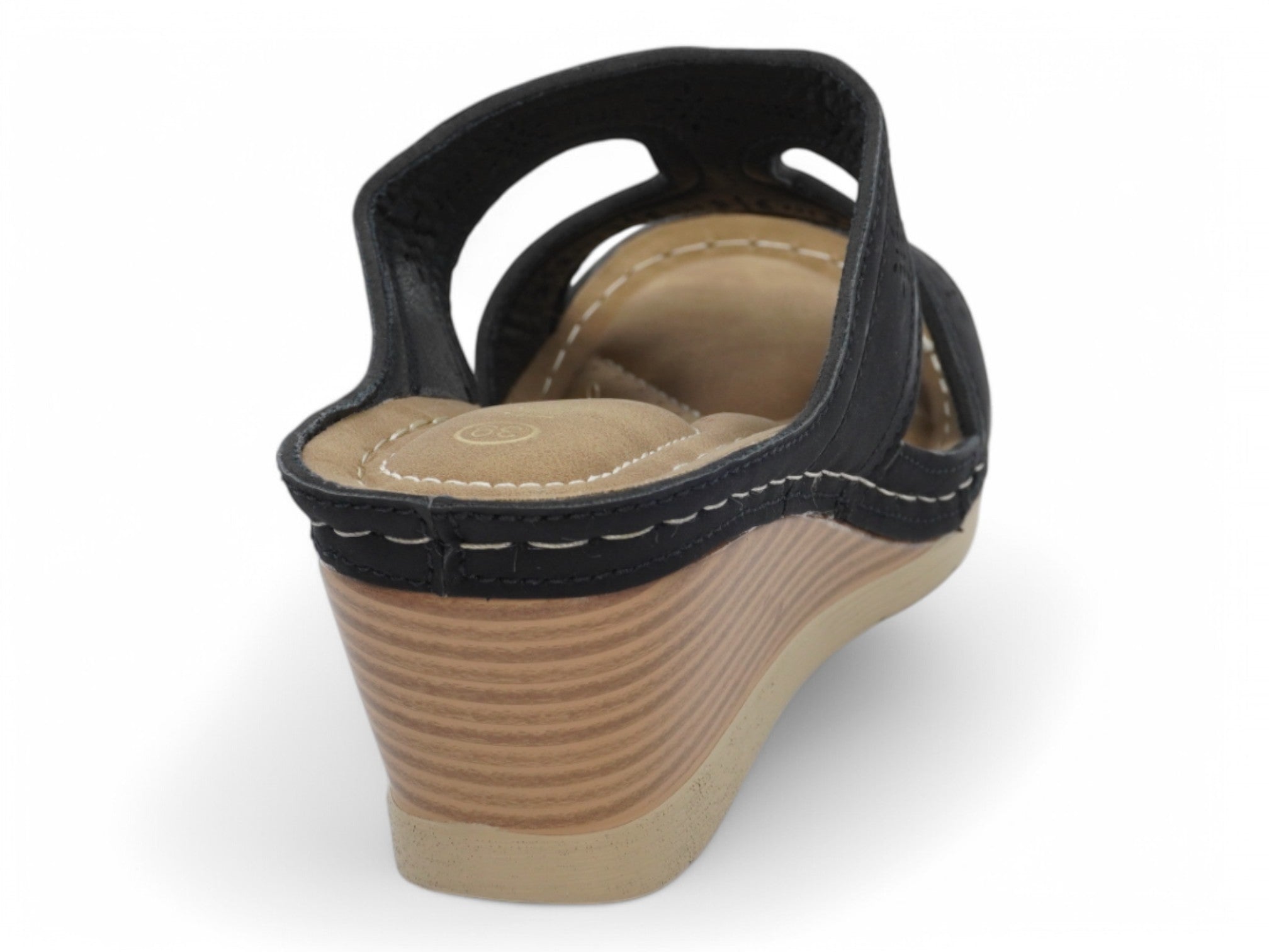 Women's Black Libby Comfort Sandal