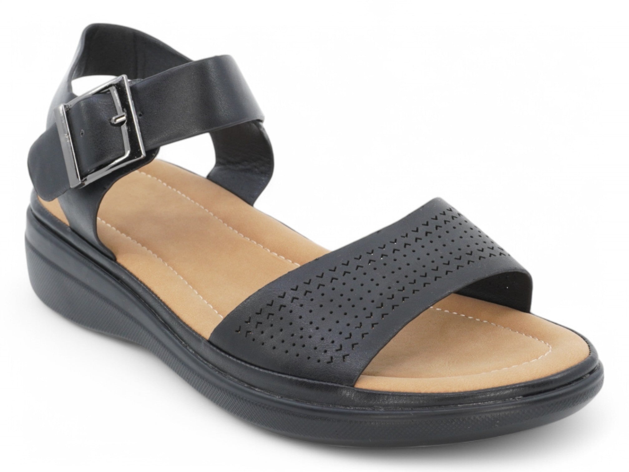 Women's Black Tilly Comfort Sandal