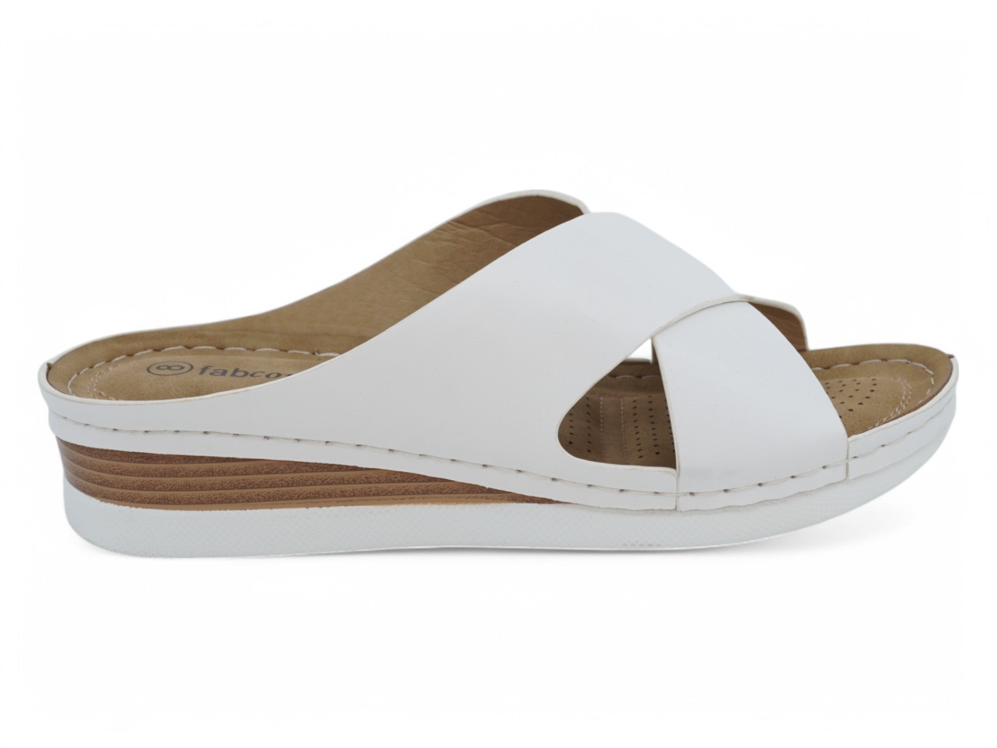 Women's White Velma Comfort Sandal