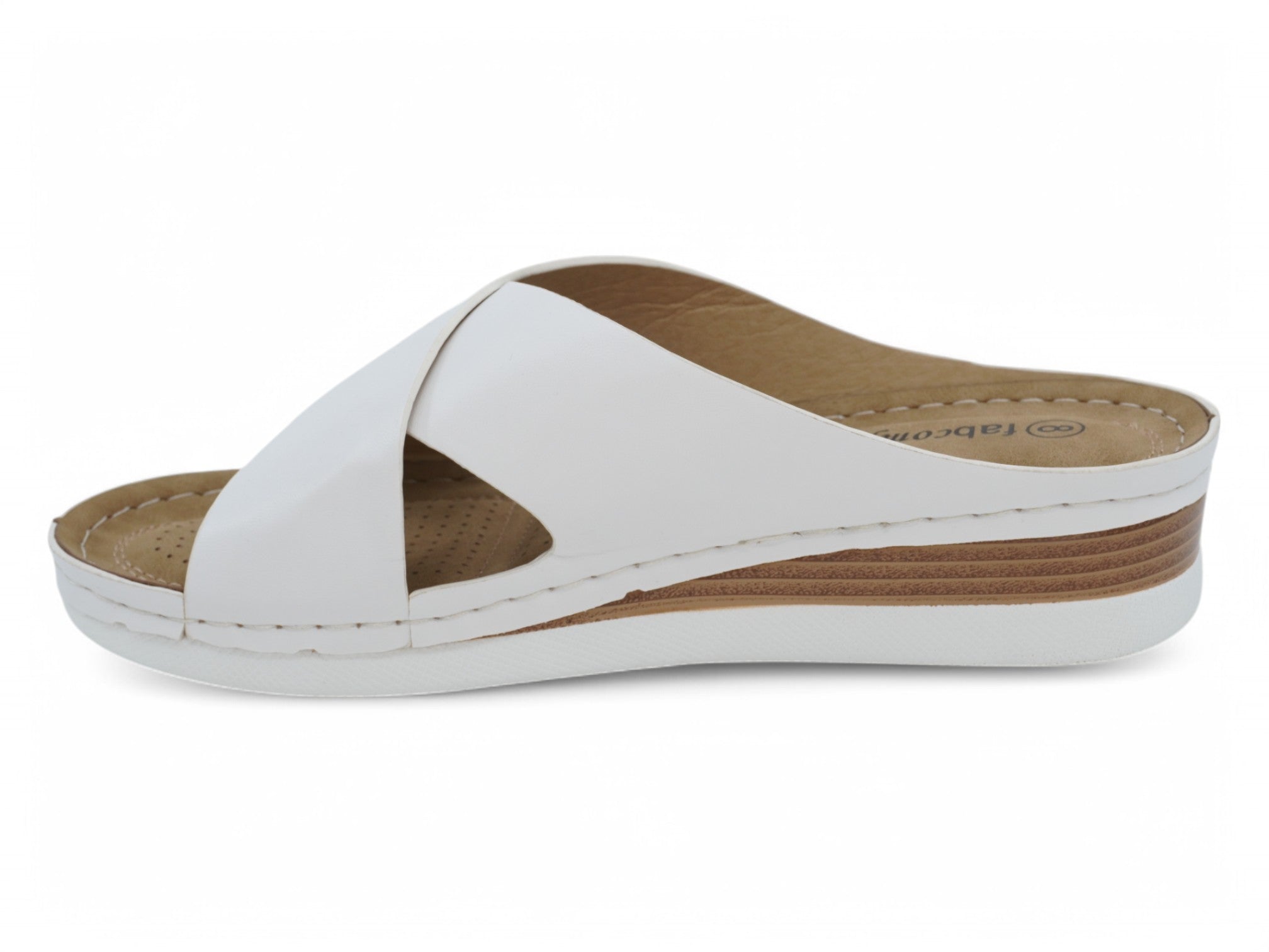 Women's White Velma Comfort Sandal