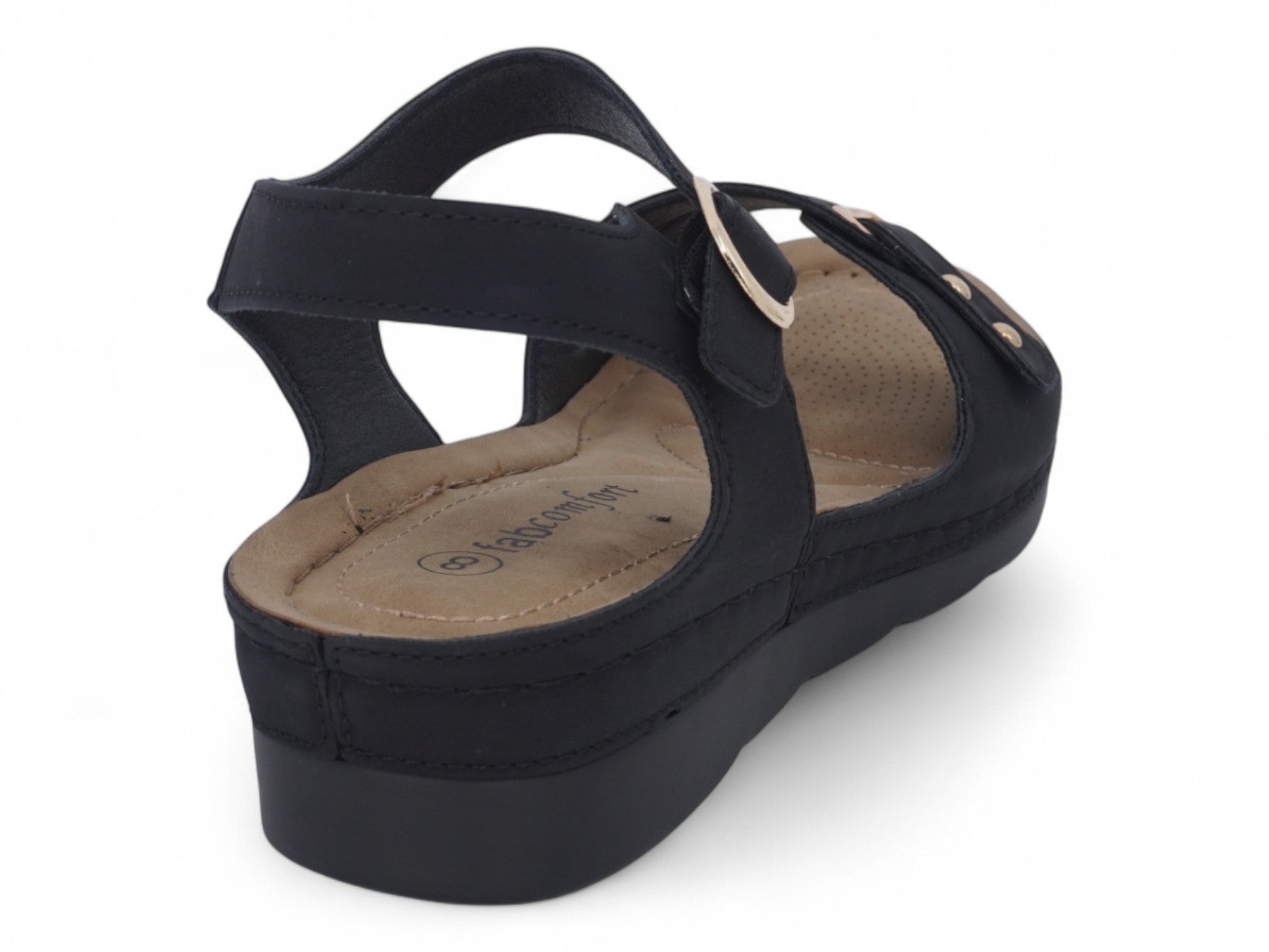 Women's Black Ciera Comfort Sandal