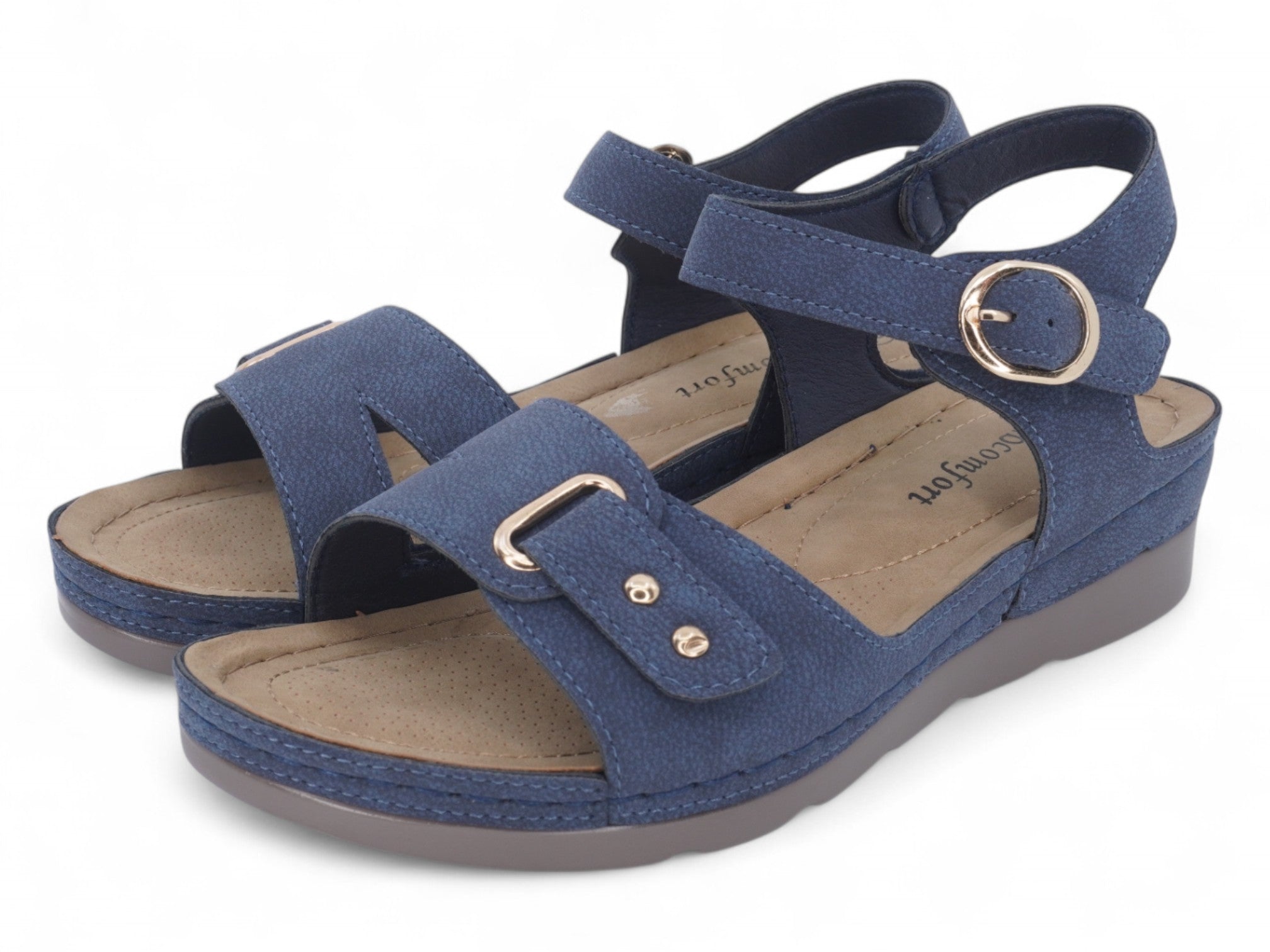 Women's Navy Ciera Comfort Sandal