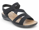 Women's Black Zareen Comfort Sandal