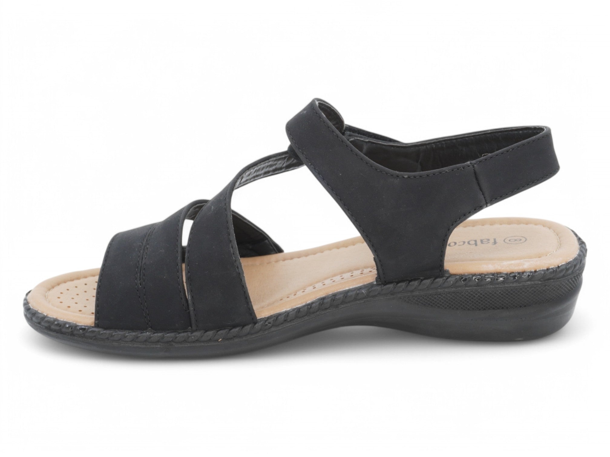 Women's Black Zareen Comfort Sandal