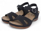 Women's Black Larissa Comfort Sandal