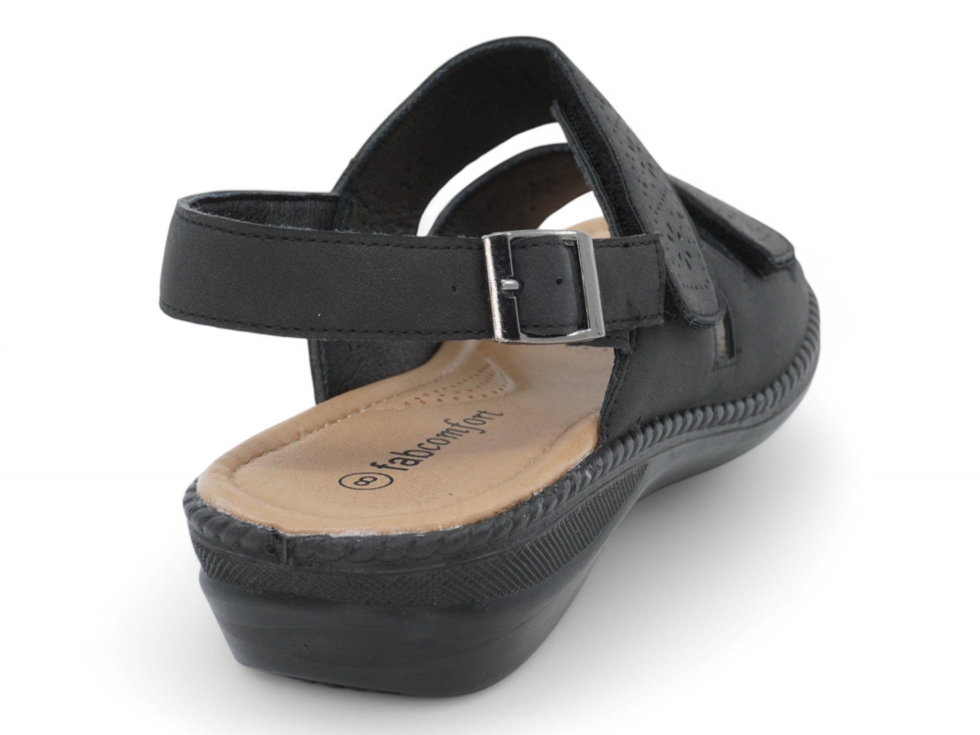 Women's Black Cassy Comfort Sandal