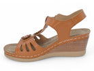 Women's Cognac Lila Comfort Sandal