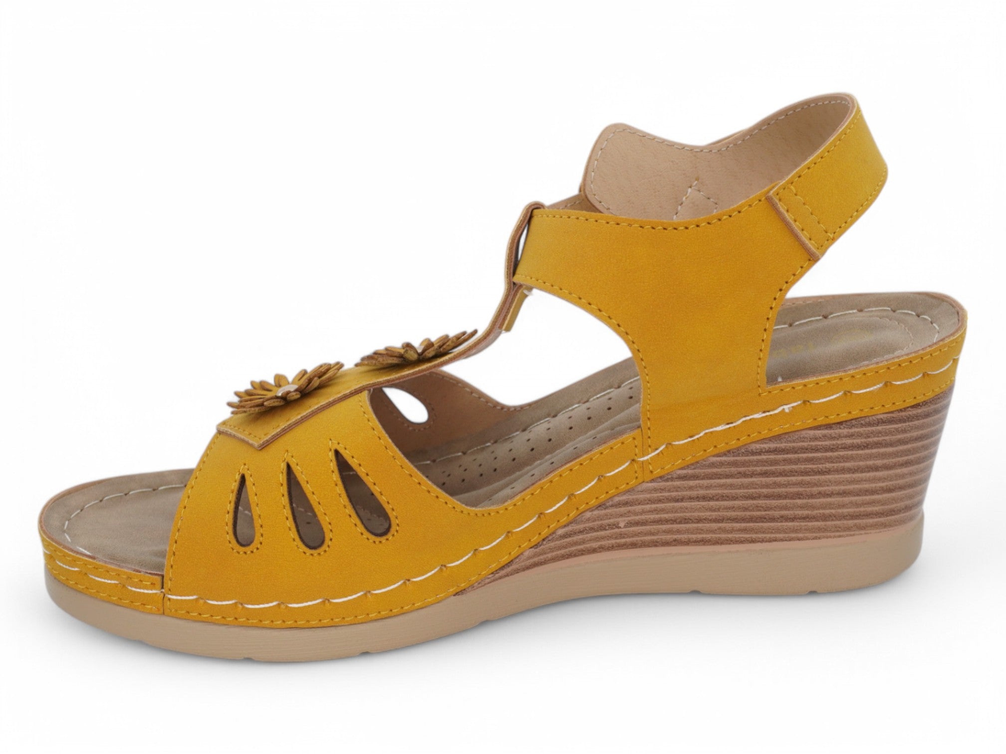 Women's Mustard Lila Comfort Sandal