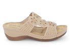 Women's Beige Roxana Comfort Sandal