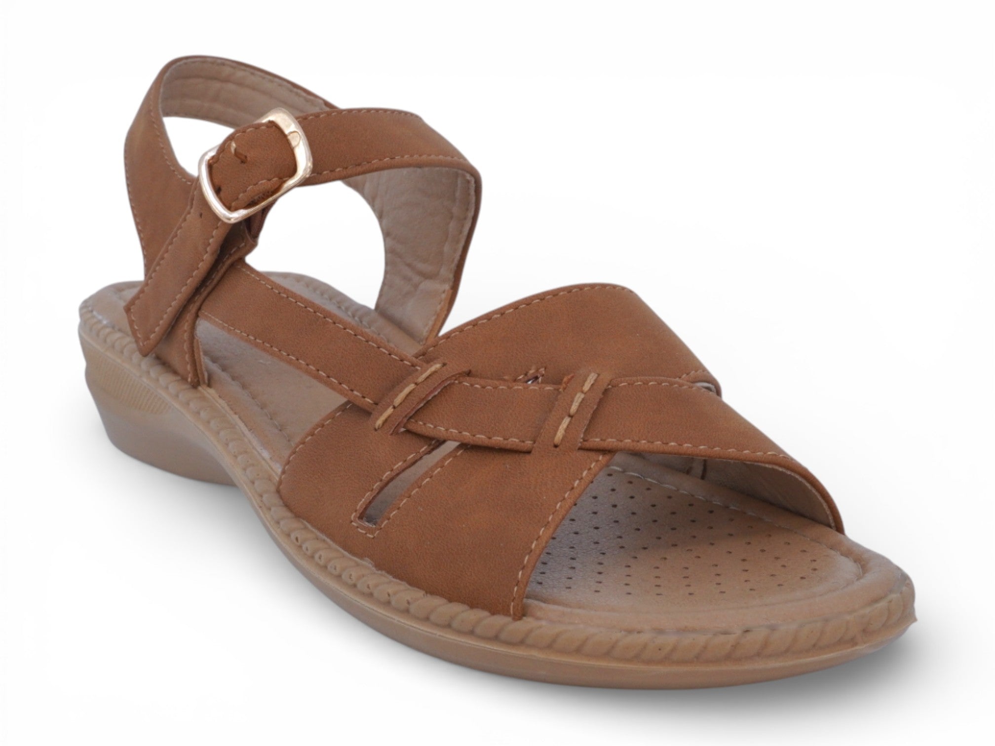 Women's Tan Lisa Comfort Sandal