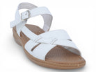Women's White Lisa Comfort Sandal