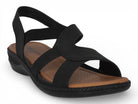 Women's Black Haley Comfort Sandal
