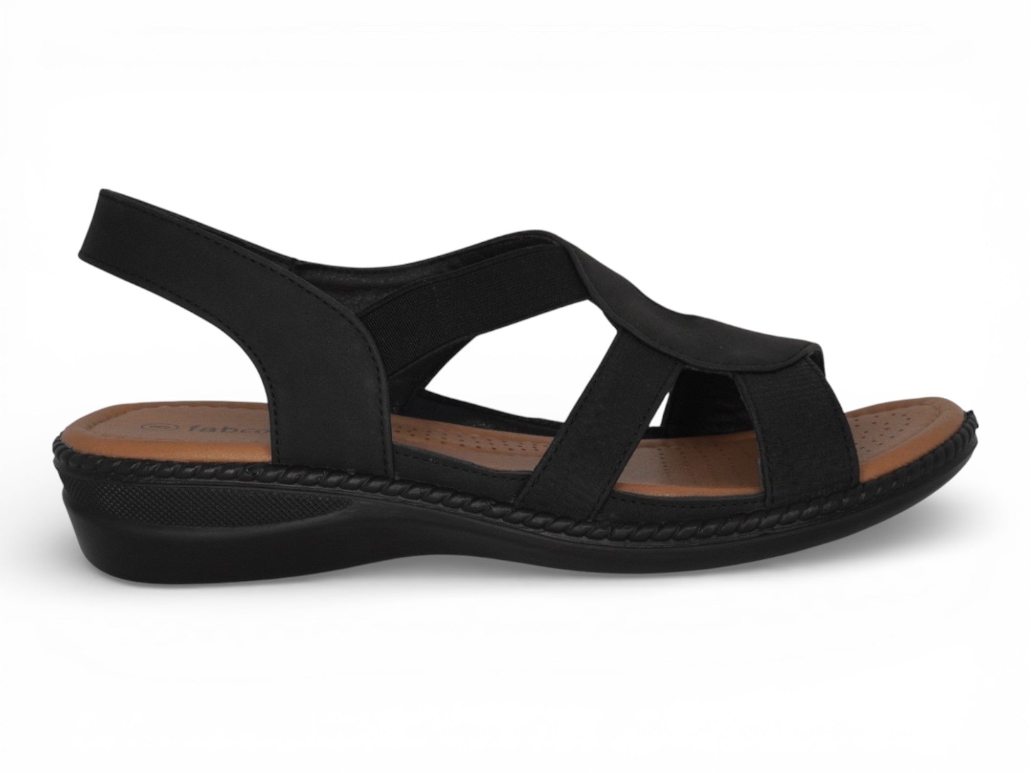Women's Black Haley Comfort Sandal