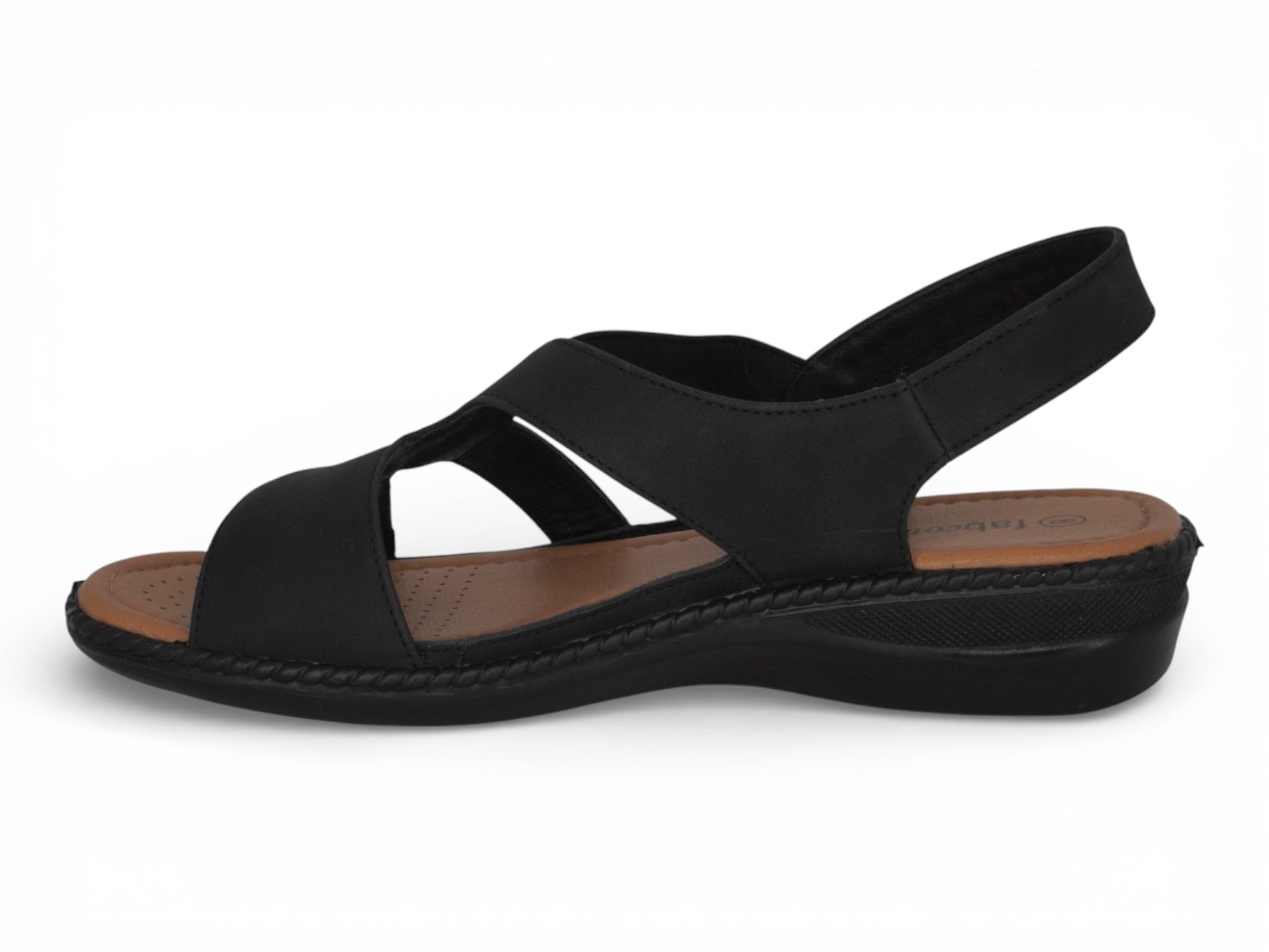 Women's Black Haley Comfort Sandal
