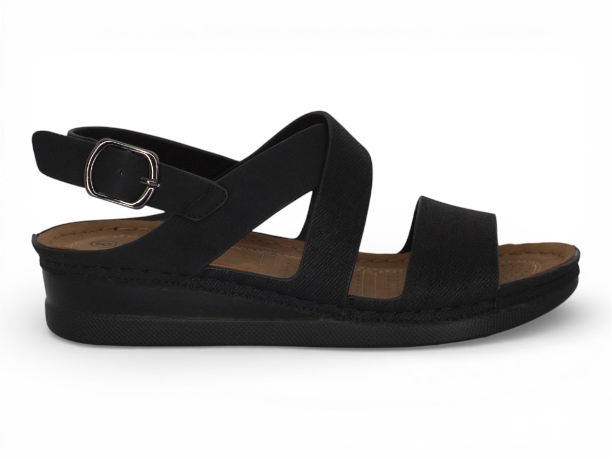 Women's Black Lilian Comfort Sandal