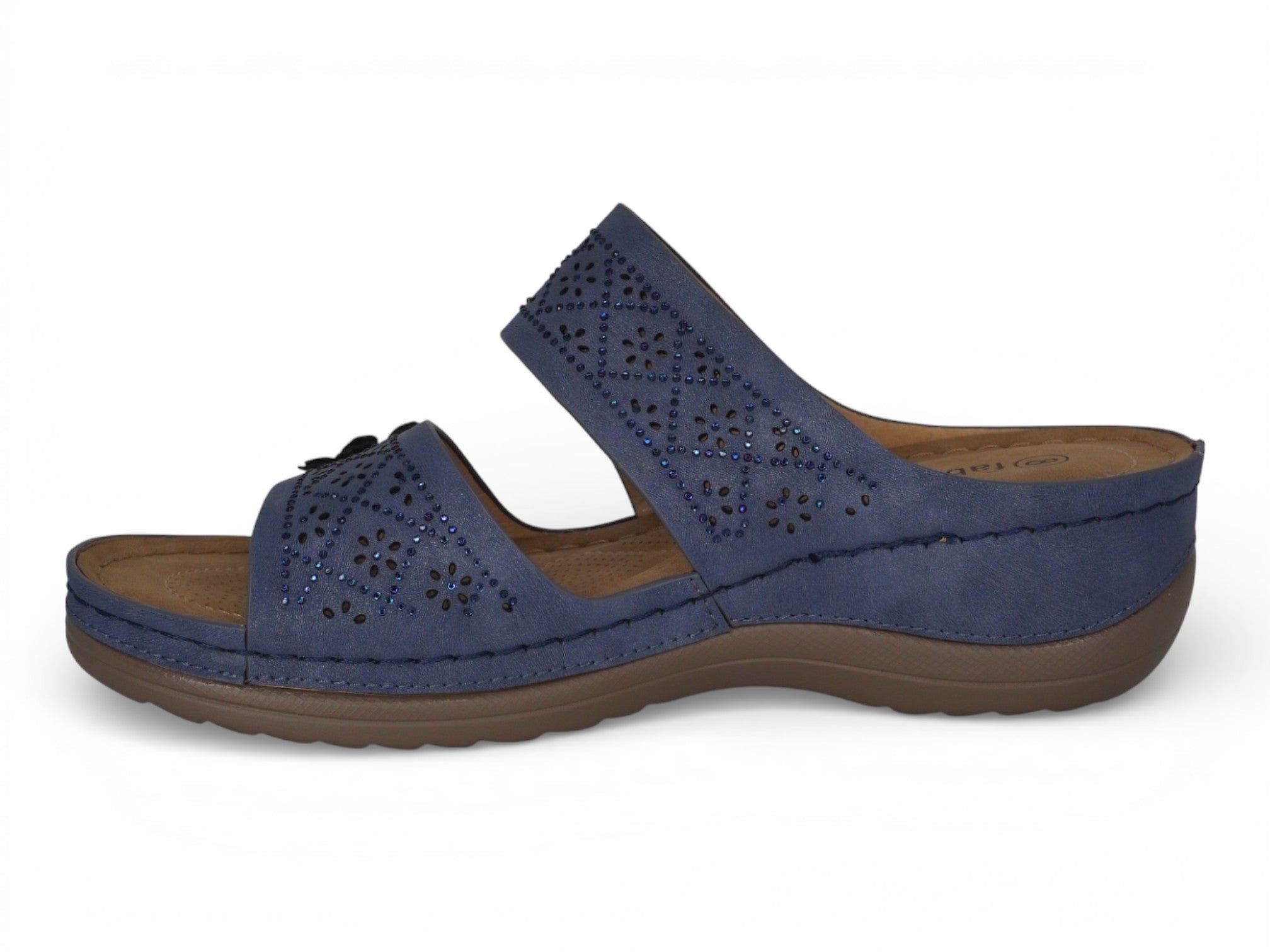 Women's Blue Dahlia Comfort Sandal