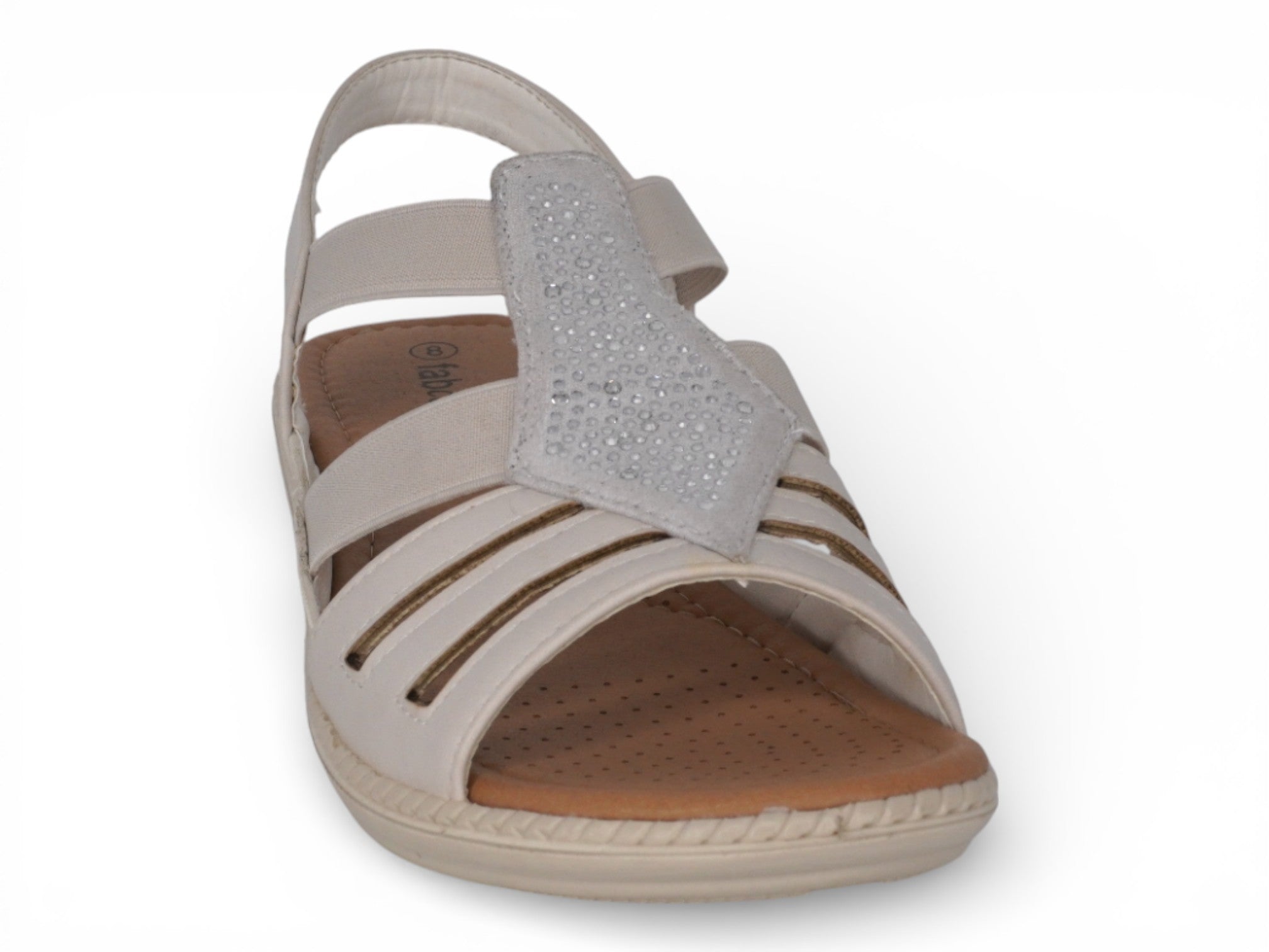 Women's White Molly Comfort Sandal