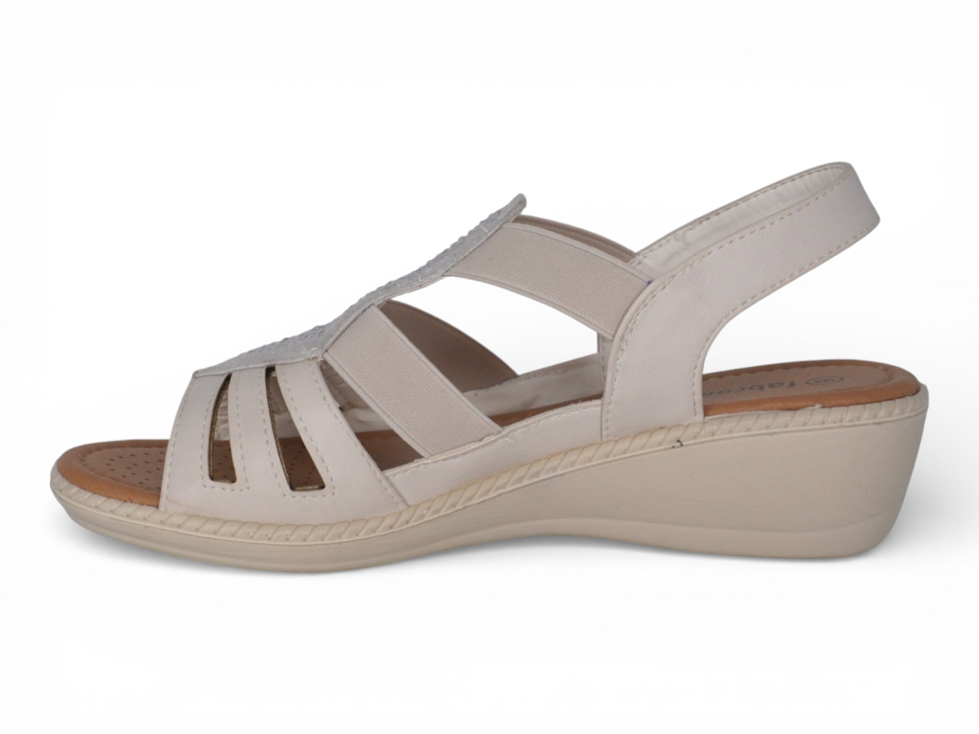 Women's White Molly Comfort Sandal