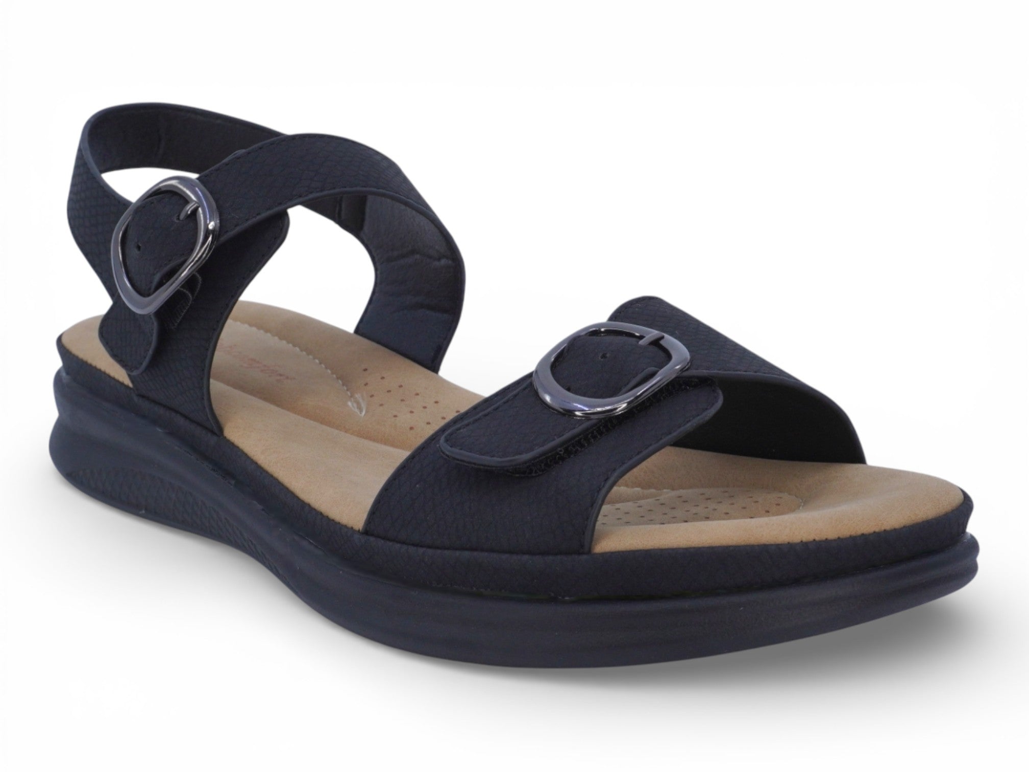 Women's Black Erika Comfort Sandal