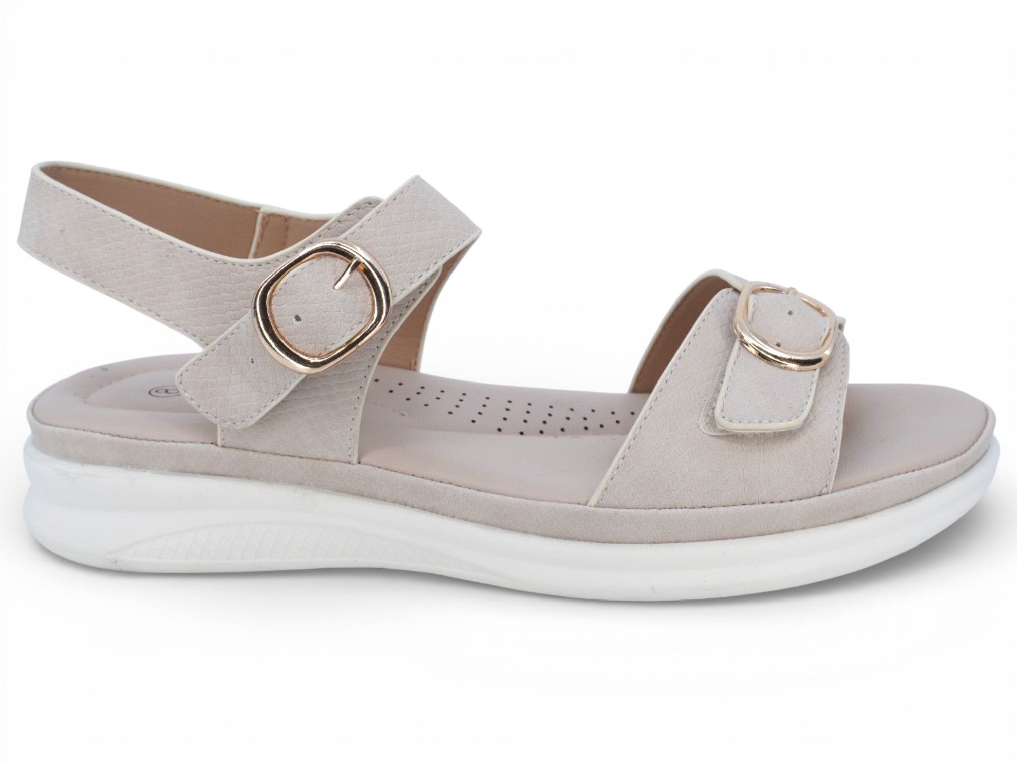 Women's Beige Erika Comfort Sandal