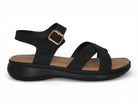 Women's Black Heidi Comfort Sandal