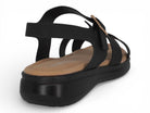 Women's Black Heidi Comfort Sandal