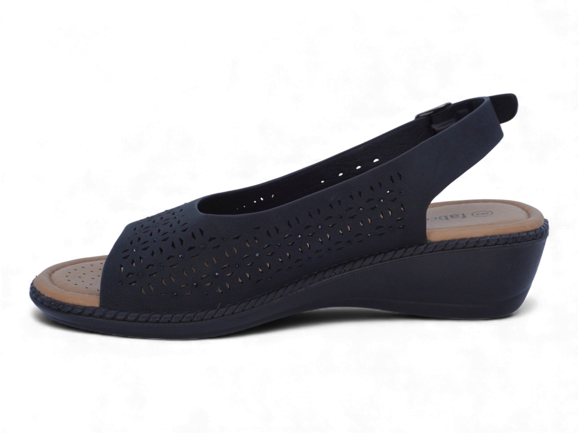 Women's Black Jill Comfort Sling Back
