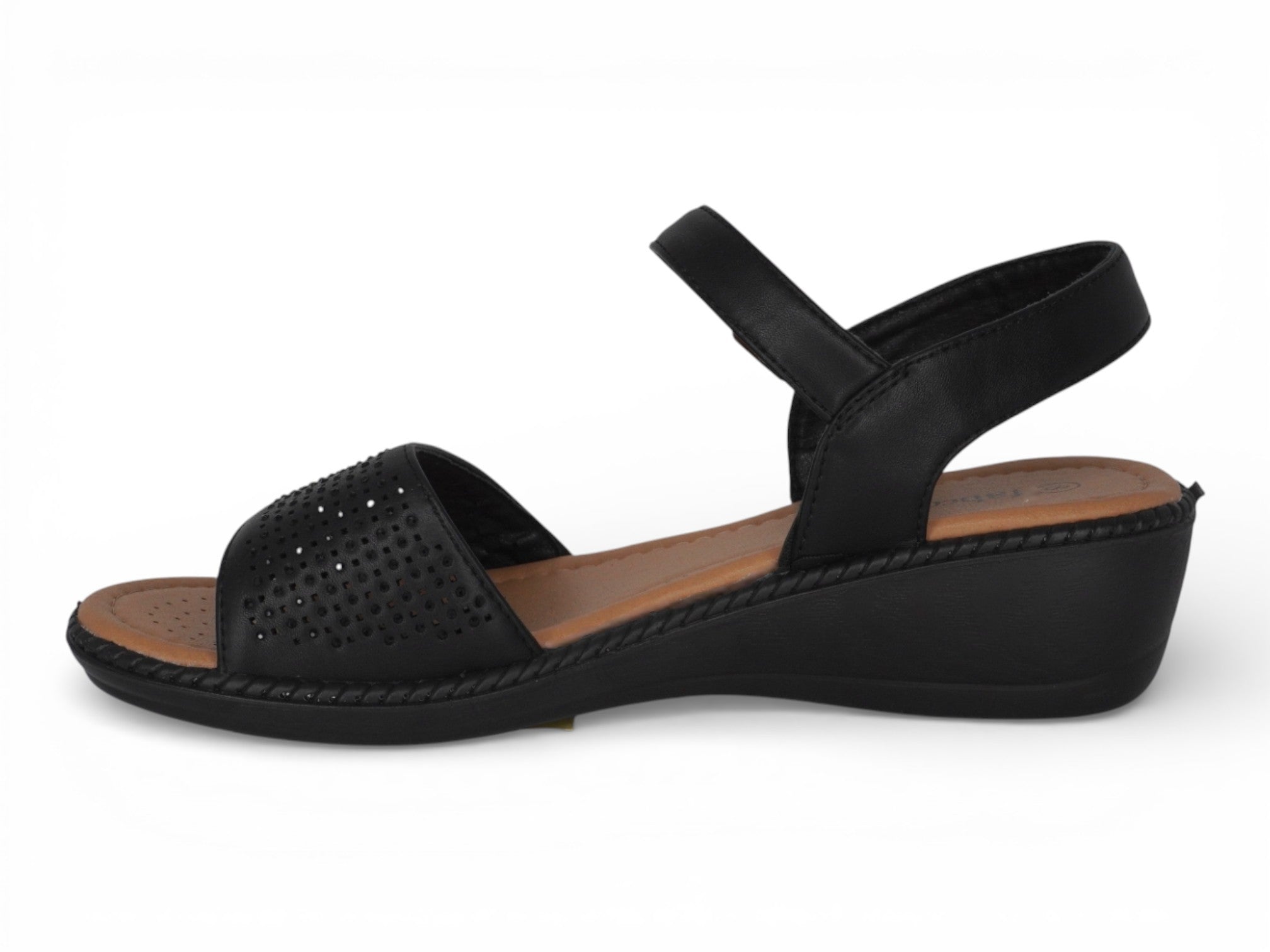 Women's Black Colette Comfort Sandal
